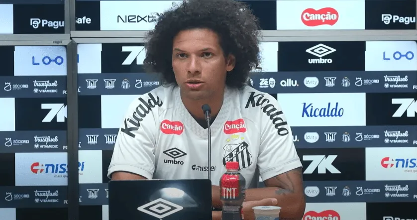 Willian Arão explica por que ainda não está pronto para estrear pelo Santos